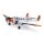 E-flite EFL-3726 Beechcraft D18/RC-45J 1.5m BNF Basic mit AS3X+ und SAFE Select