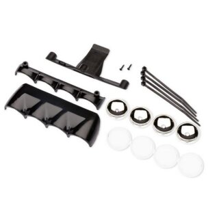 Traxxas 10884-BLK LED Scheinwerfer-Leuchten schwarz Mini-Rally 10884-BLK