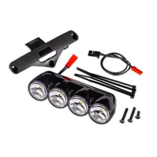 Traxxas 10885-BLK LED Ford RS200 Scheinwerfer schwarz Mini-Rally TRX10885-BLK