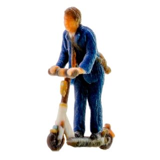NOCH 10607 Mann auf E-Scooter Spur H0