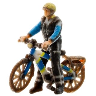 NOCH 10610 Fahrradpolizist Spur H0