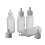 NOCH 60100 Kunststoff-Fläschchen mit Deckel, 4...