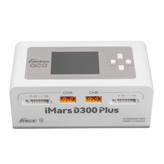 Gens Ace iMars D300 Plus Smart Charger Dual-Channel G-tech RC Ladegerät-EU