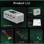 Gens Ace iMars D300 Plus Smart Charger Dual-Channel G-tech RC Ladegerät-EU