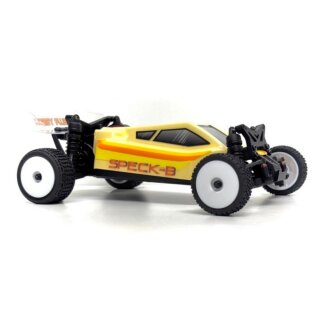 HobbyPlus HBP2410250-C1-Case 1:24 2WD Buggy "Speck-B" RTR (Vintage Creme)+ Absima Case