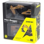 Amewi 22744 1:64 Mini-Bagger aus Metall proportional...