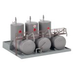 Faller 191838 Tanklager Spur H0