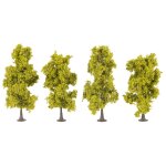 Faller 181579 4 Laubbäume, hellgrün