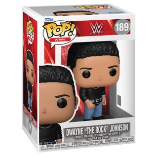 Funko POP FK86380 WWE Dwayne The Rock Johnson POP! Vinyl Figur 9 cm