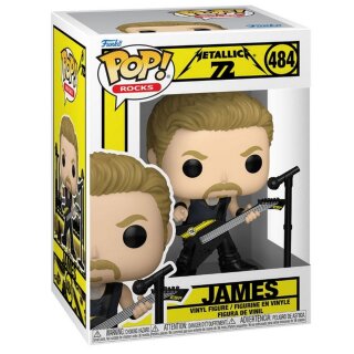 Funko POP FK87079 Metallica James (72 Seasons) POP! Vinyl Figur 9 cm