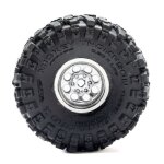 Pro-Line 10251-10 1:30 Baja Pro X V/H Mounted Chrome Beast Tires (4): Axial SCX30