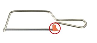 Siva 15009 Sägebogen 23,5 cm