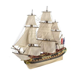 disarmodel 20173 LE HERMIONE LAFAYETTE 1:72 93 cm Schiffsmodell Bausatz