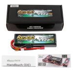 Gens Ace GEA442S60DGT Bashing G-Tech LiPo-Akku 2S1P 7.4V 4400mAh 60C Deans Plug