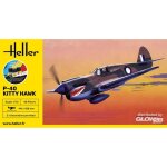 Heller 56266 STARTER KIT P-40 Kitty Hawk 1:72