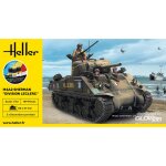 Heller 56894 STARTER KIT M4A2 Sherman Division Leclerc 1:72