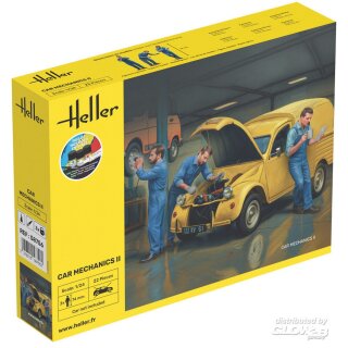 Heller 58756 STARTER KIT Car Mechanics II 1:24