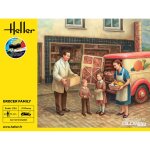 Heller 58758 STARTER KIT Grocer Family 1:24