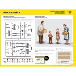 Heller 58758 STARTER KIT Grocer Family 1:24