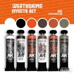 AK Interactive AKG25 Weathering Effects Set