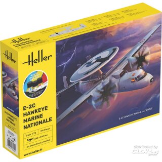 Heller 58302 STARTER KIT E-2C Hawkeye Marine Nationale 1:72