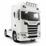 FM-Electrics Scania 4x4 Zugmaschine RTR 1:14 weiß...