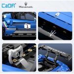 CaDA Maserati GT2 1/14  - 549 Bauteile 30,8x13,5x11cm