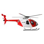 Amewi 25374 MD500 Pro GPS Helikopter Police 9-Kanal 3D/6G RTF
