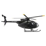 Amewi 25375 MD500 Pro GPS Helikopter Black-Edition 9-Kanal 3D/6G RTF