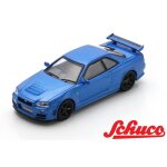 Schuco 451640022 1:64 Nismo R34 GT-R Z-tune Blau