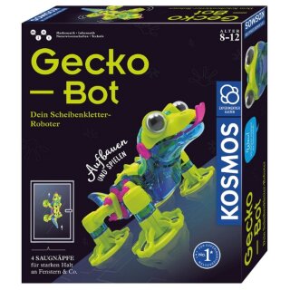 Kosmos 62145 Experimentierkasten - Gecko-Bot Dein Scheibenkletter-Roboter