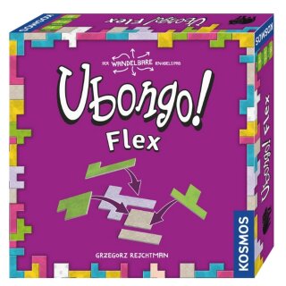 Kosmos 68659 Familienspiel - Ubongo Flex Der wandelbare Knobelspaß