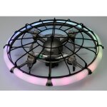 Amewi 25376 M18 Brushless-Drohne mit Kamera & LED-Ring RTF