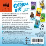 Schmidt Spiele 40911 Kartenspiel Drei Magier®: Gorilla auf Eis, Kartenspiel