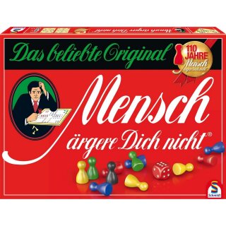 Schmidt Spiele 49020 Familienspiel Mensch ärgere Dich nicht®: Jubiläumsausgabe