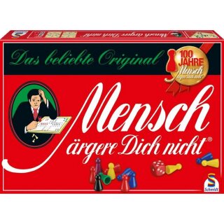 Schmidt Spiele 49021 Familienspiel Mensch ärgere Dich nicht®: Standardausgabe