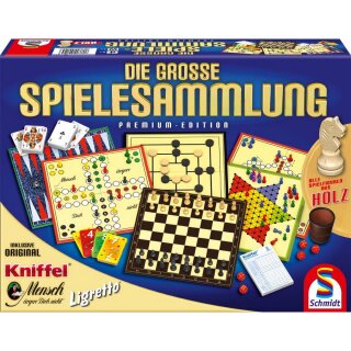 Schmidt Spiele 49125 Familienspiel Die große Spielesammlung