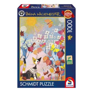 Schmidt Spiele 58658 Rosina Wachtmeister Gestreiftes Kätzchen 1000 Teile Puzzle