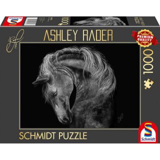 Schmidt Spiele 58543 Ashley Rader Power, Pferd, im Zeichen der Stärke 1000 Teile Puzzle