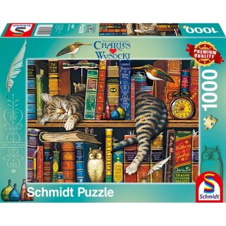 Schmidt Spiele 59991 Charles Wysocki Frederick, der Literat 1000 Teile Puzzle