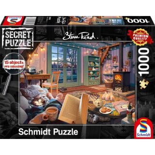 Schmidt Spiele 59655 Steve Read Secret Puzzles Im Ferienhaus 1000 Teile Puzzle