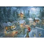 Schmidt Spiele 57529 Thomas Kinkade Studios Santa’s...