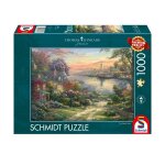 Schmidt Spiele 58785 Thomas Kinkade Studios Hafen in...