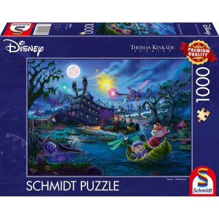 Schmidt Spiele 58046 Thomas Kinkade Studios The Rescuers 1000 Teile Puzzle