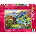 Schmidt Spiele 58886 Erholung in den Dolomiten 1000 Teile...