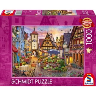 Schmidt Spiele 59760 Romantisches Bayern 1000 Teile Puzzle