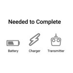 E-flite EFL02950 4-Site 3D FF (Flat Foamy) 800mm BNF Basic with AS3X+ and SAFE Select