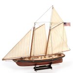 OCCRE oc12014 Yachtmodell America - America’s Cup Yacht Standmodellbausatz 1:75