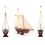OCCRE oc12014 Yachtmodell America - America’s Cup Yacht Standmodellbausatz 1:75