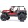 Axial AXI03008V2T1 1:10 SCX10 III Jeep CJ-7 4X4 RTR Brushed Rock Crawler, Red